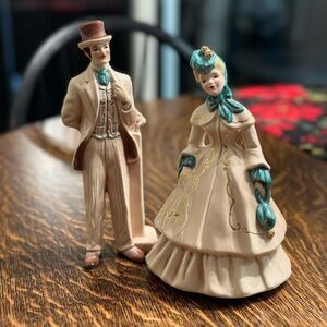 Vintage Florence Ceramics Lillian and Douglas